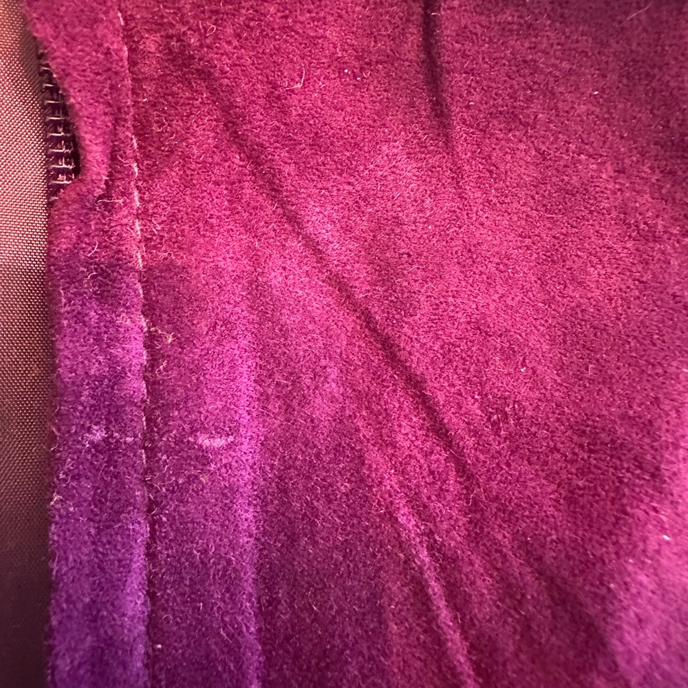 Purple suede Jacket - Picture 6 of 10